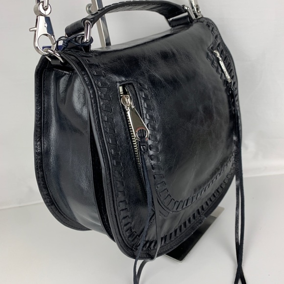 New Rebecca Minkoff Vanity Leather Shoulder Bag - Picture 3 of 7